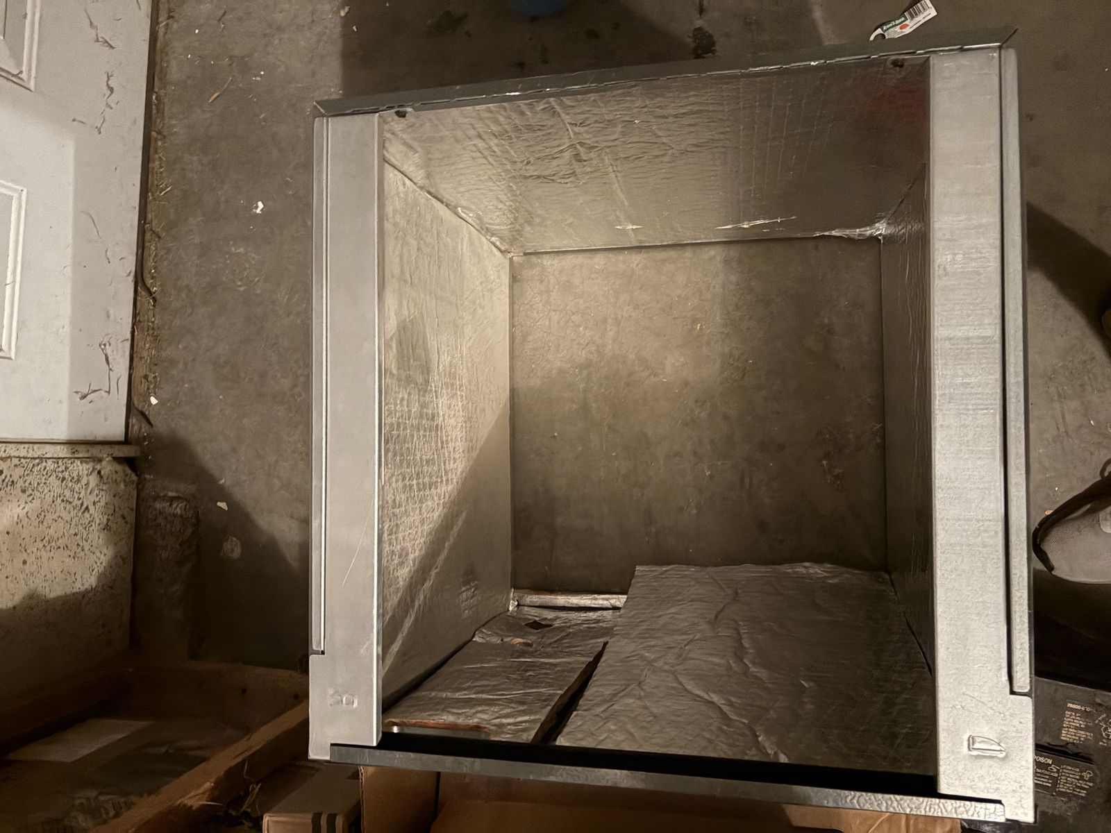 Insulated HVAC Duct Plenum Casing / Cabinet Unit