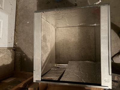 Insulated HVAC Duct Plenum Casing / Cabinet Unit