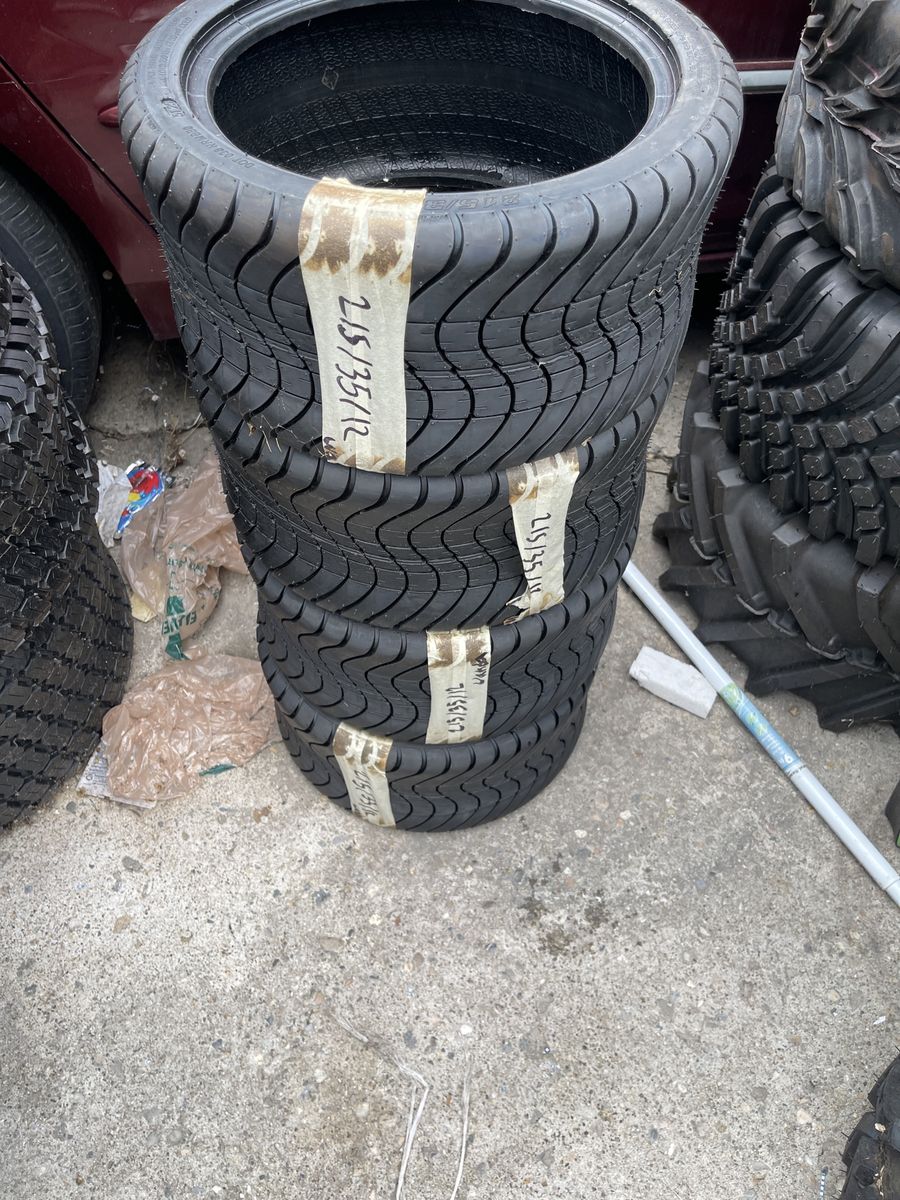 215/35/12 NEW FULL SET OF TIRES 