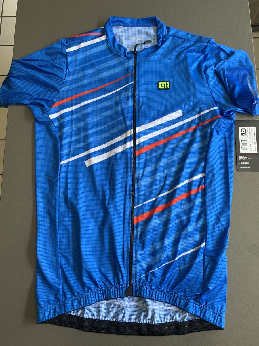Ale Italia Flash Jersey Azzurro Blue
