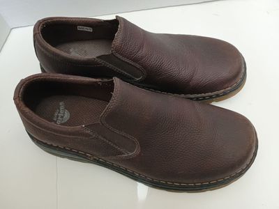 Dr. Doc Martens Men's Bryce brown comfort Leather Loafers Shoes Size 12