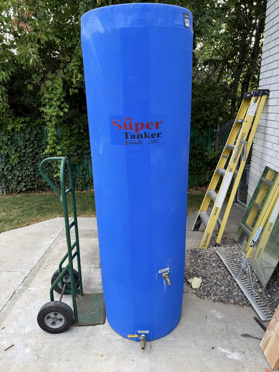 275 Super Tanker Blue Water Storage Tank