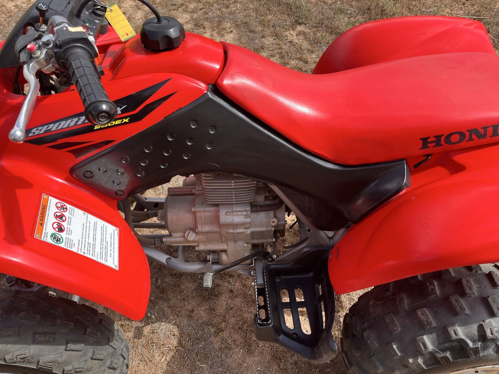 Honda Sportrax 250EX Red ATV Quad 4-Wheeler