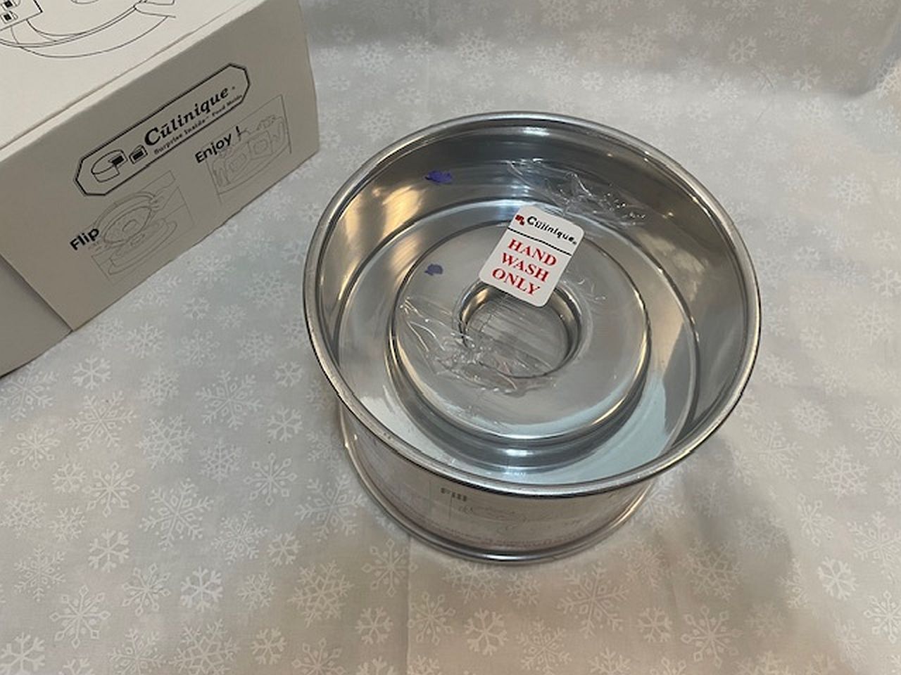 Culinique Suprise Inside Specialty Food Molding System Cake Food Molds Layered Desserts. NEW