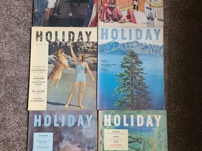 Vintage Holiday Magazine Lot 1950s Travel Culture Vintage Issues