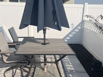 Umbrella and stand