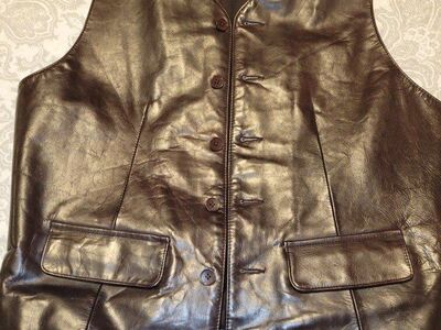 leather vest