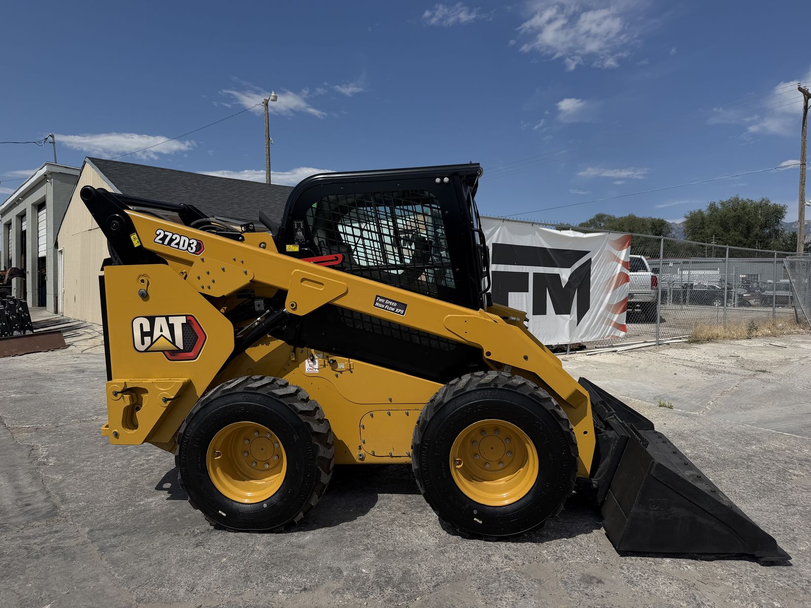 2019 Cat 272D3 XPS High Flow Skid Steer Loader Tractor Serviced Ready To Work