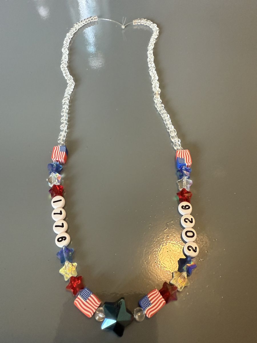 America’s 250th anniversary necklace