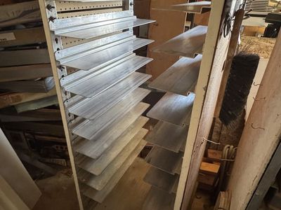 Storage Rack On Wheels x2