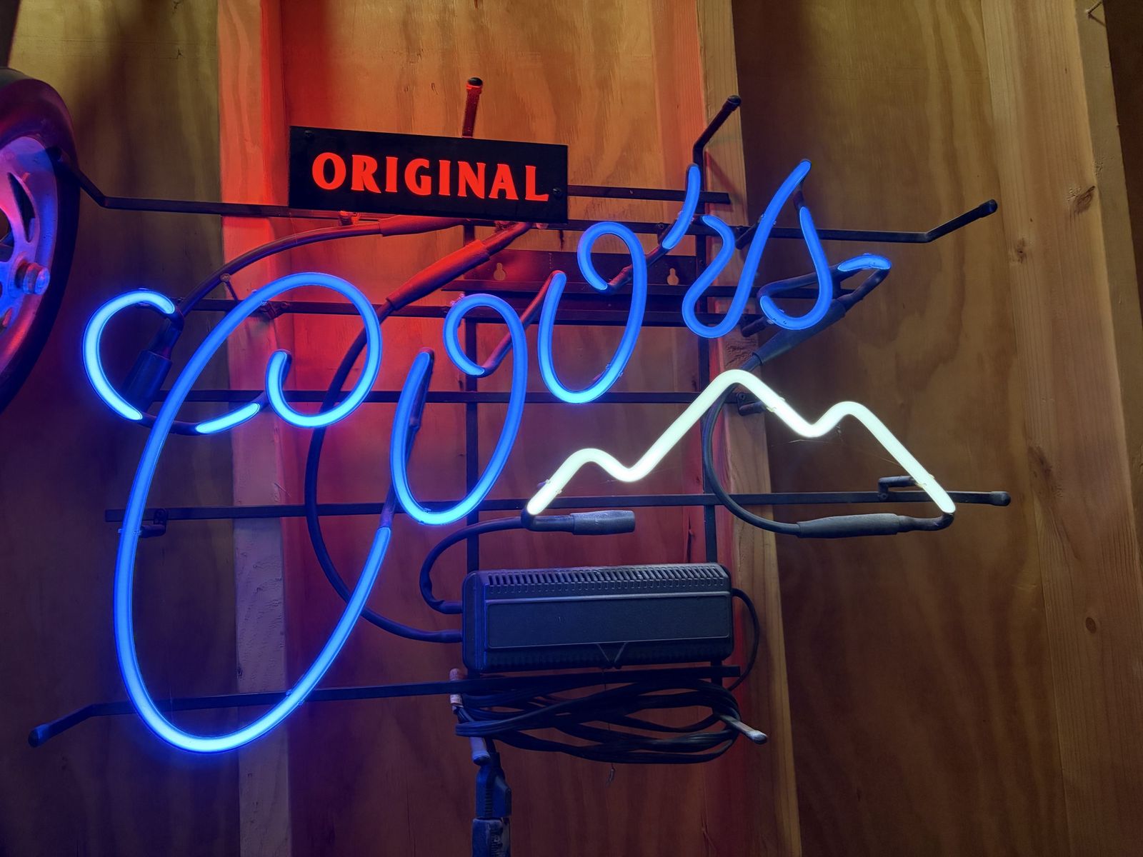 Vintage Coors original neon sign