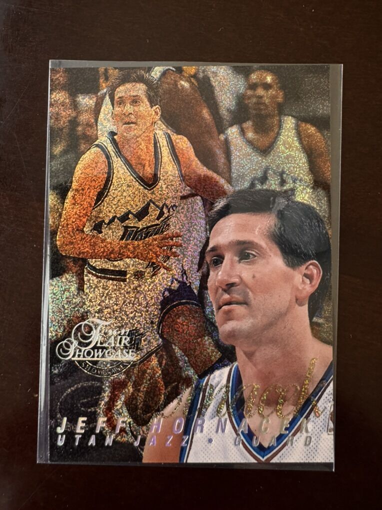 1996 Fleer Flair Showcase Jeff Hornacek Row 0