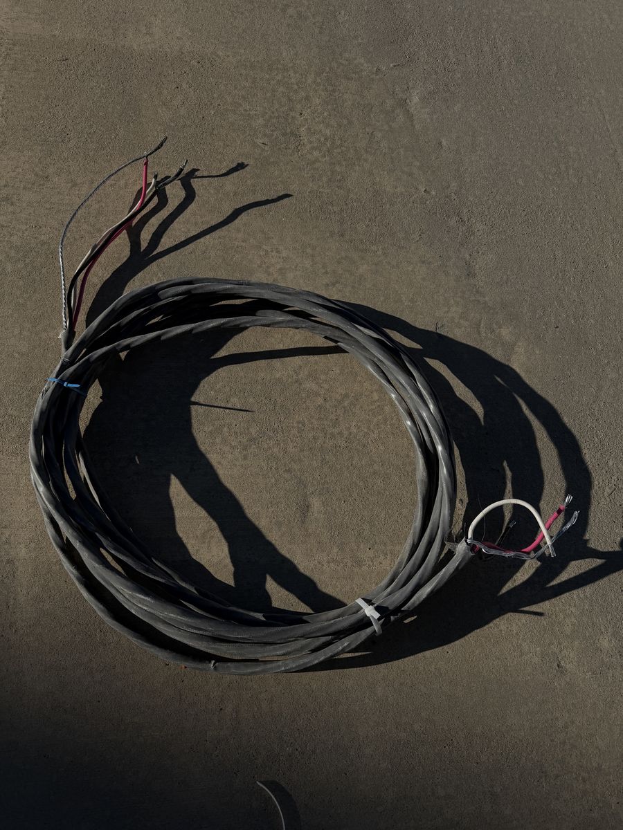 #6 AWG Aluminum Electrical Cable – Two 35’ Lengths
