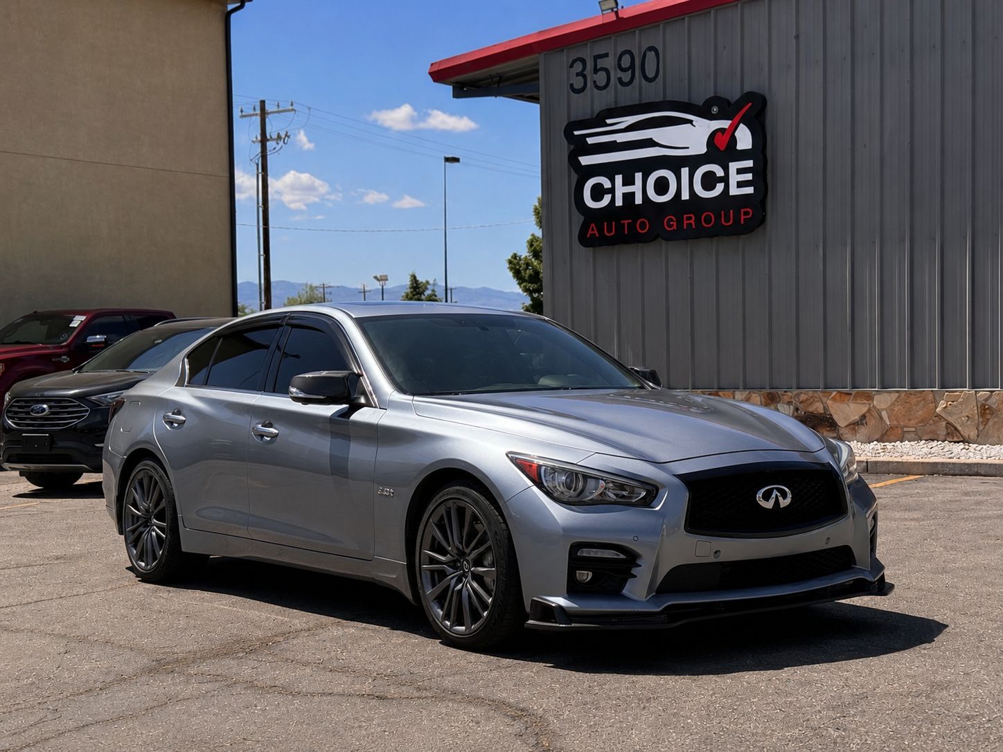 2016 Infiniti Q50 Red Sport 400