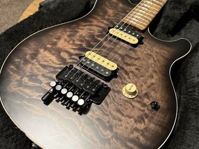 Ernie Ball Music Man Axis Charcoal Cloud Quilt