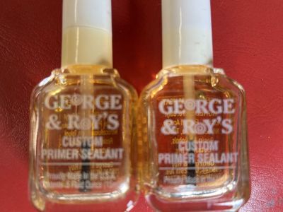 George & Roy's Custom Primer Sealant - 2 Bottles, .5 Fl Oz Each, Made in USA