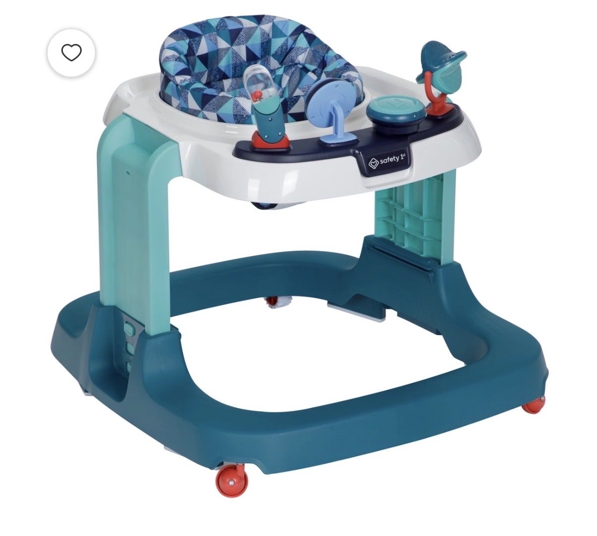 Safety 1st Multi-Stage Walker with Interactive Toys and Foldable Design