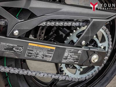 2026 Kawasaki Ninja® 500 ABS Metallic Matte Twilight Blue