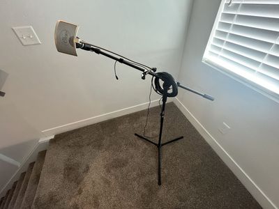 Audio Technica AR 2100 USB Microphone + Stand + Cables