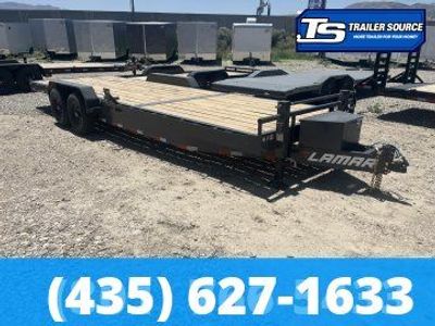 7x24 Lamar H8 Equipment Trailer - 15.7K GVWR