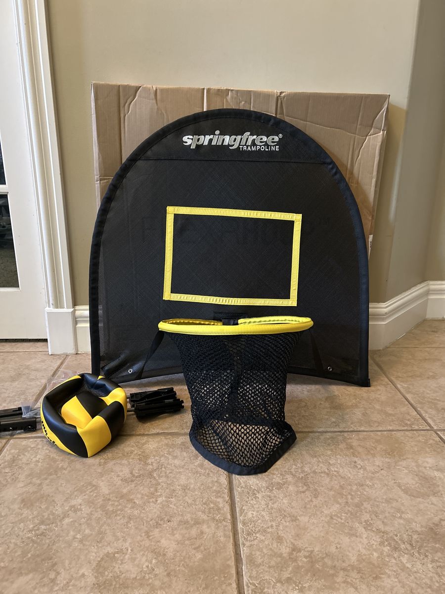Flexrhoop Trampoline Basketball Hoop