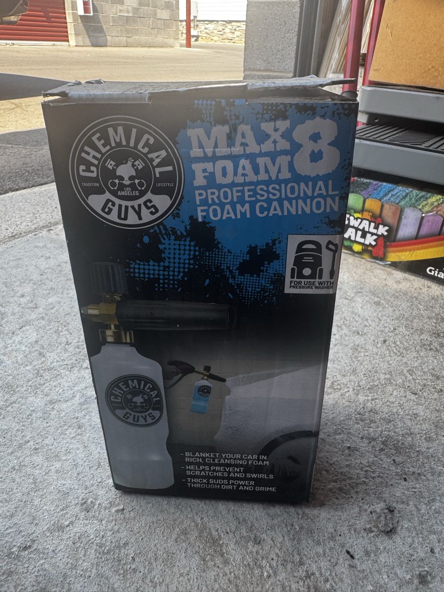 Chemical Guys Max Foam 8 Professional Foam Cannon for Pressure Washers