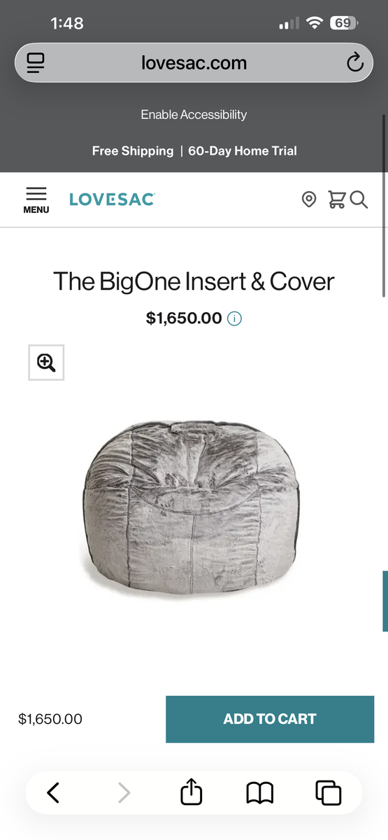 Big One Love Sac and squatamon