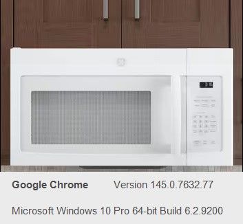 GE Built In Microwave - New