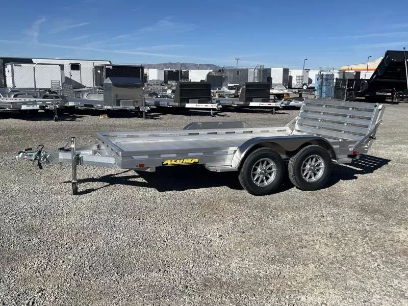 2027 Aluma 8012 (6.5X12) with Brake Aluminum Utility Trailer