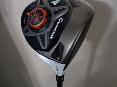 TaylorMade R1 Driver Adjustable Loft RIP Phenom 55g S Flex RH Men's Excellent Condition!