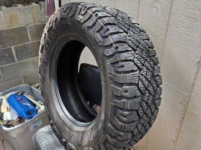 Used 275/65R18 Goodyear Wrangler Duratrac RT Kevlar