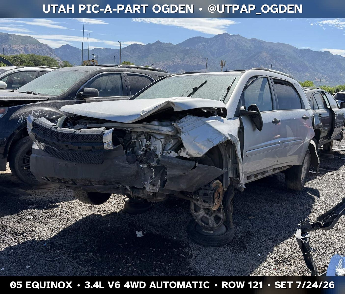2005 Chevrolet Equinox Parts - UTPAP Ogden