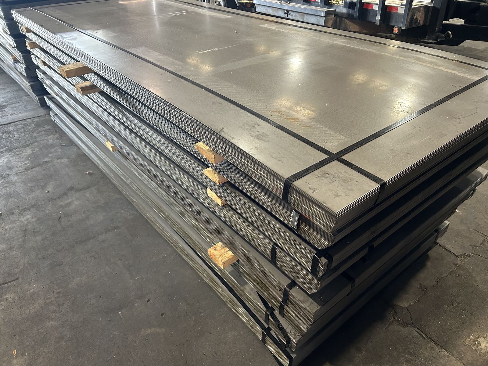 WINTER SPECIAL!! Surplus Steel Hot Rolled Sheet 12 Ga x 46.83" x 120" - $99.95 each