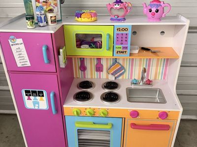 Wooden Play kitchen