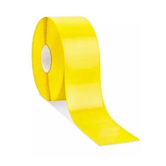 MIGHTY LINE DELUXE SAFETY TAPE - 4"x100' YELLOW