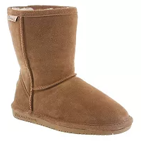 BEARPAW Women's Emma Hickory Boot Size 7 | Women's Fashion Boot | Women's Slip On Boot | Comfortable Winter Boot - New in Box