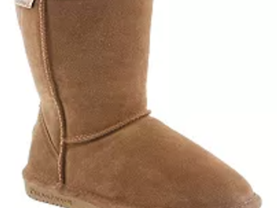 BEARPAW Women's Emma Hickory Boot Size 7 | Women's Fashion Boot | Women's Slip On Boot | Comfortable Winter Boot - New in Box