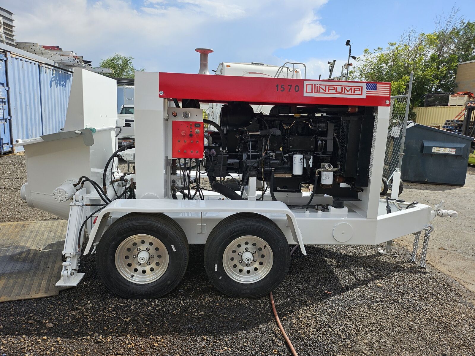 Olin 15-70 Concrete Pump