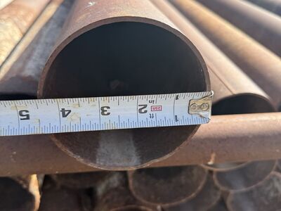 8' Round Steel Posts