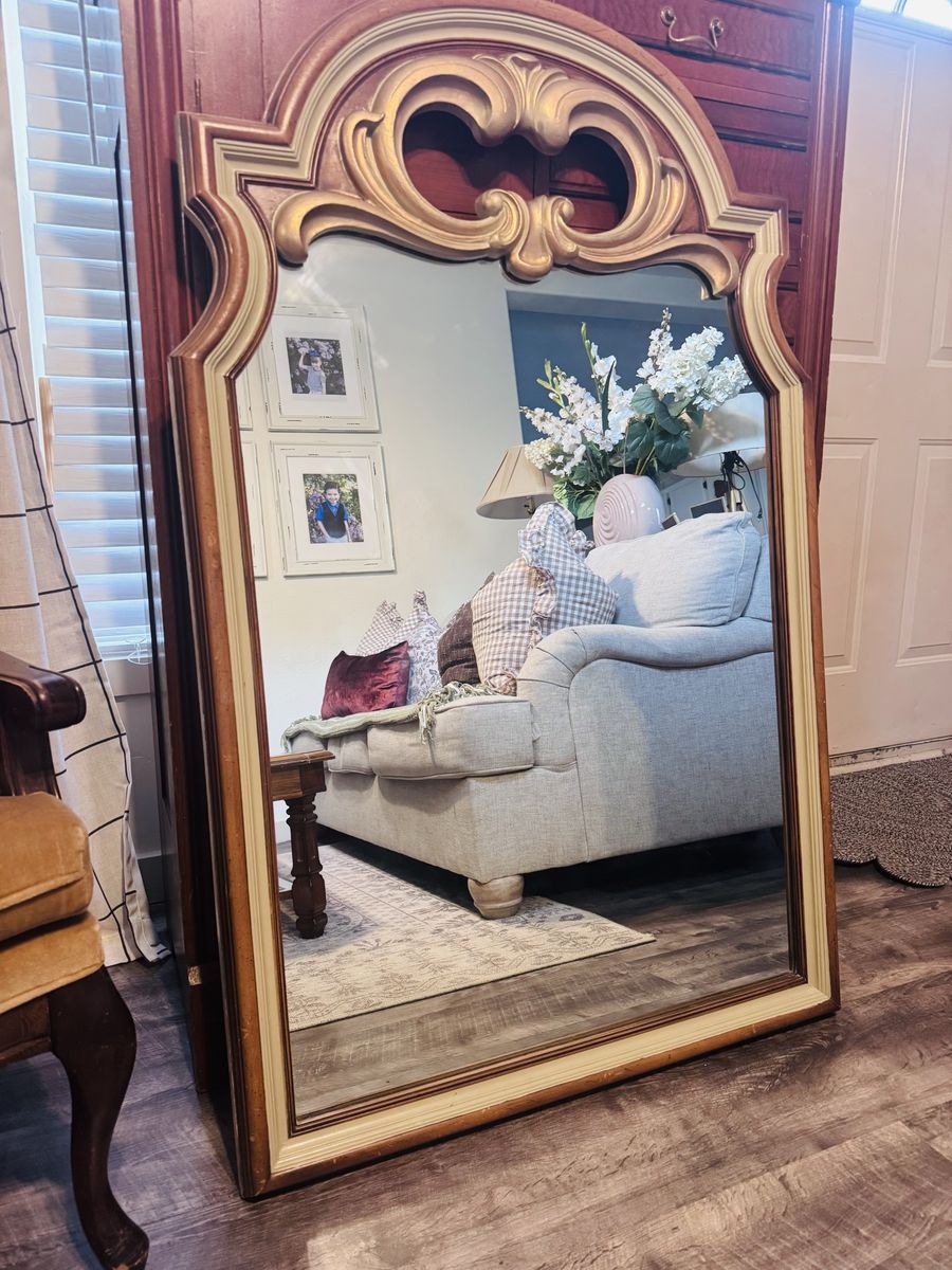 Vintage Decorative Tall Mirror