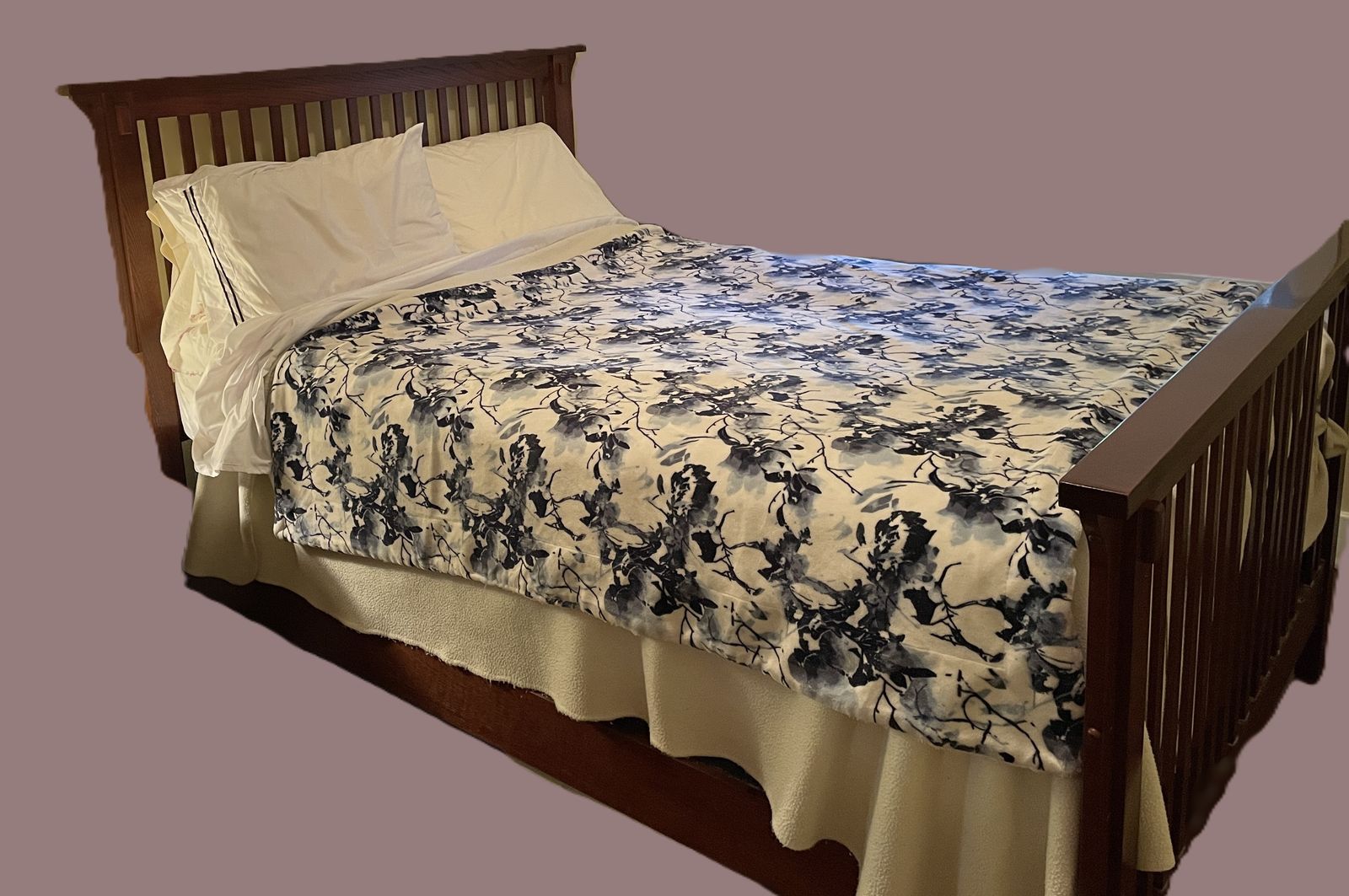 BED FRAME, DOUBLE SIZE