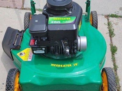 *Never Been Used* Weed Eater push lawn mower side