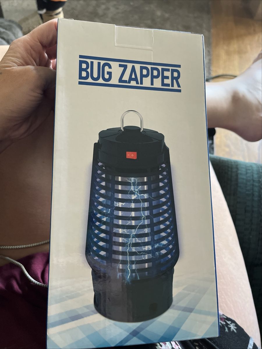 Bug Zapper Mosquito Trap 12W UV Light Pest Control Non-Toxic Odorless Chemical-Free