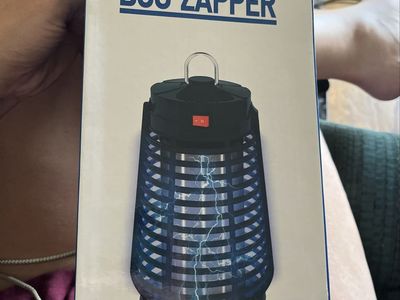 Bug Zapper Mosquito Trap 12W UV Light Pest Control Non-Toxic Odorless Chemical-Free
