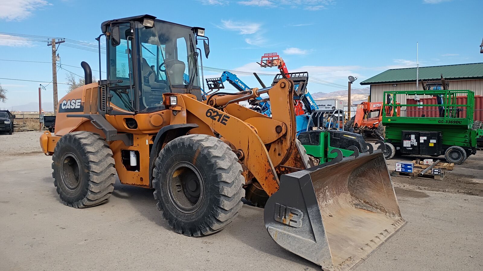2010 Case 621E Wheel loader, 4850 Hours