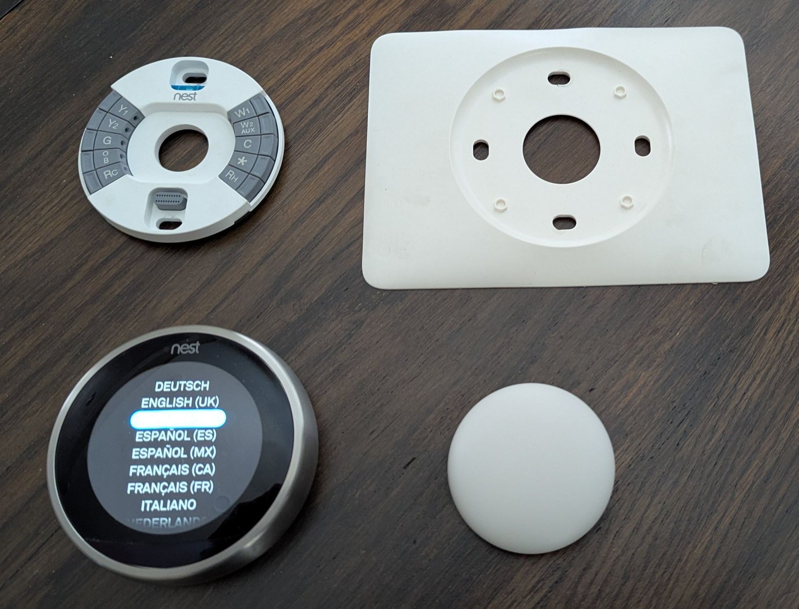 Google Nest + thermostat sensor