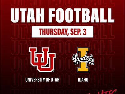 Utah vs Idaho Football Game Tickets - Thursday, Sep 3