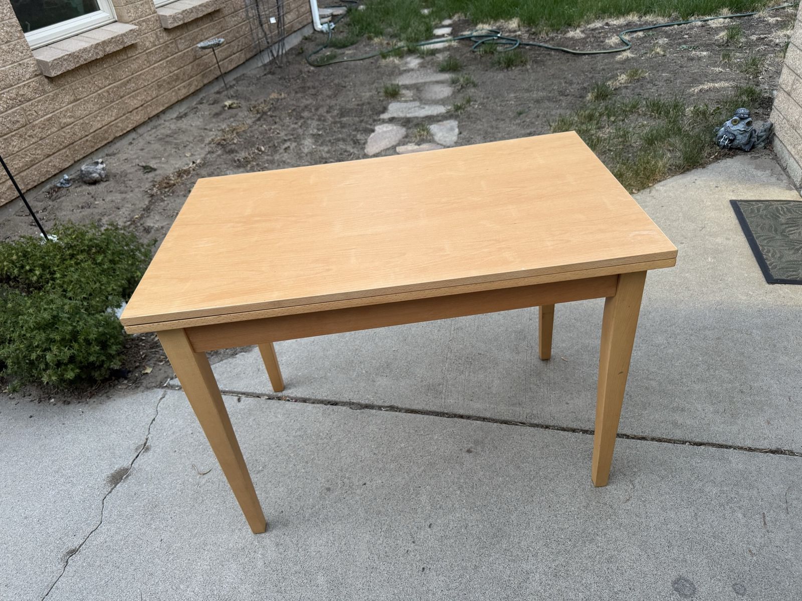 IKEA Norden Gateleg Drop Leaf Dining Table - Birch Wood, Space-Saving Design