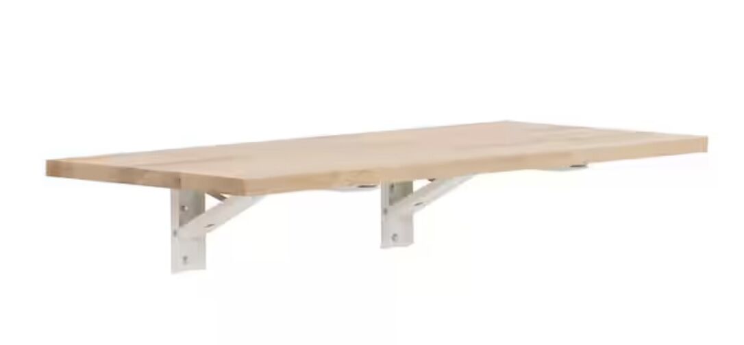 HARDWOOD REFLECTIONS The Quick Bench 4 ft. Folding Workbench UV Finish