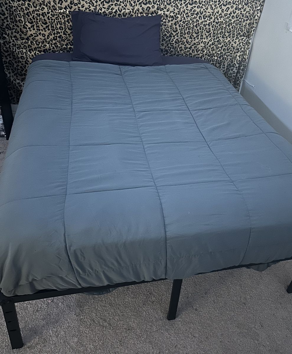 Full Size Bedframe And Mattress